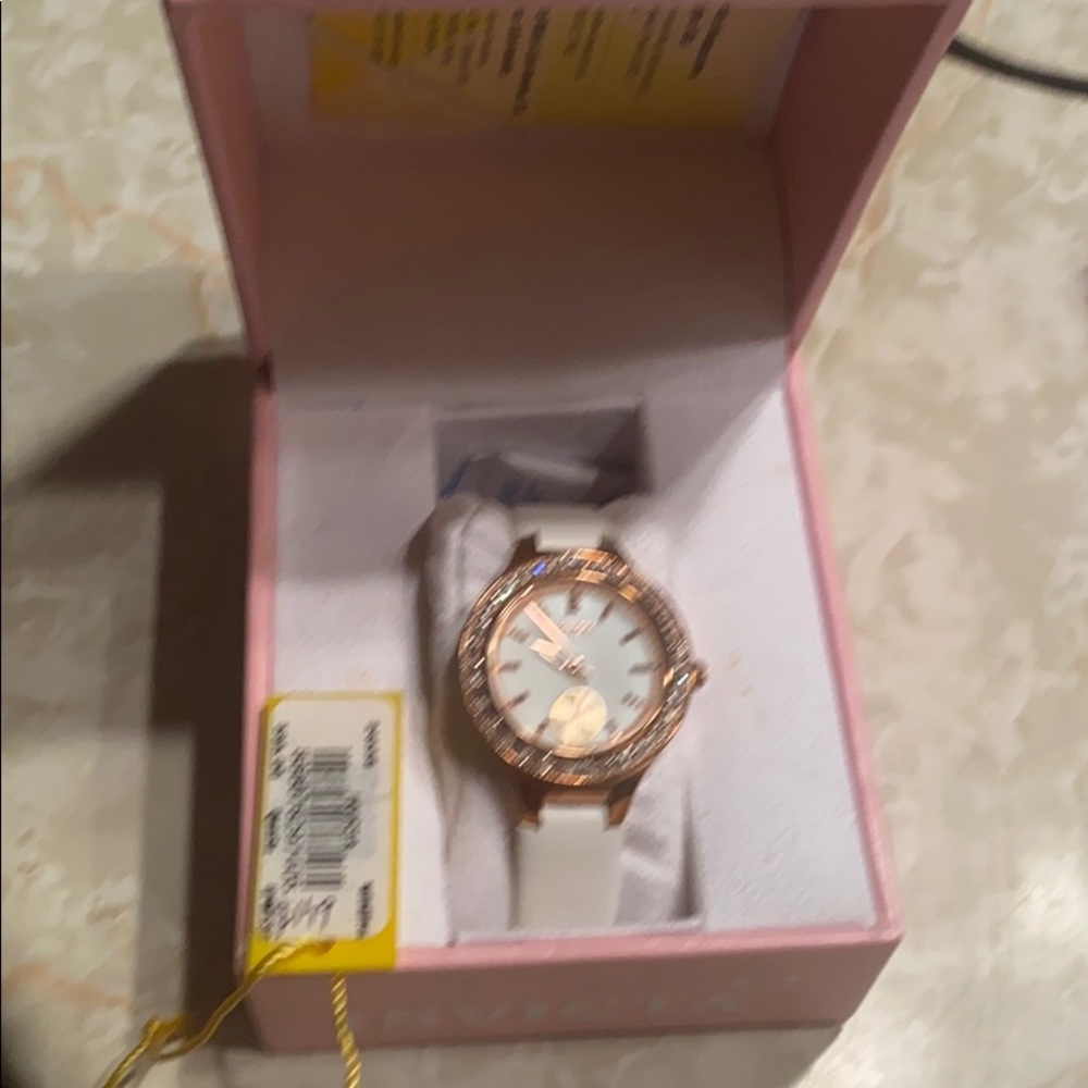 White Invicta watch